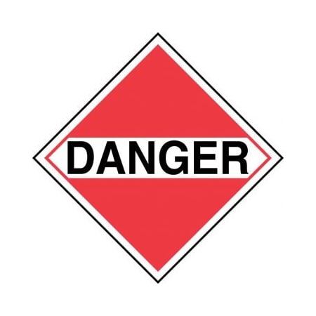 TDG PLACARD DANGER 273MM X 273MM 10 TCP951CT100